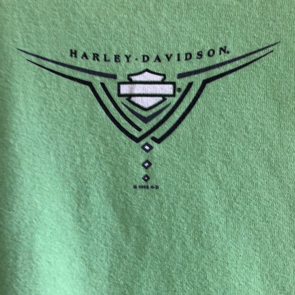 💚VERY RARE💚 Vintage Harley Crop Tank - Picture 3 of 8